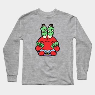 Baby Mr Krabs Love Money Long Sleeve T-Shirt